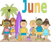 kids june clipart