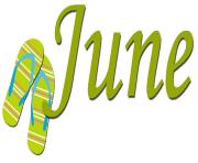 june clipart tong summer