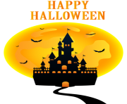 happy halloween text png 10