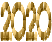 2020 Decoratve Clip Art Image