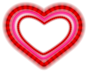 Shining Heart PNG Clipart Image