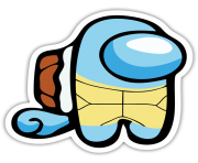 among us blastoise pokemon