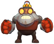 Dynamike Skin Robo Mike Brawl stars png