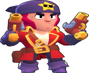 Colt Skin Corsair Brawl stars png