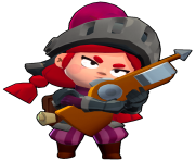 Jessie Skin Shadow Knight Brawl stars png